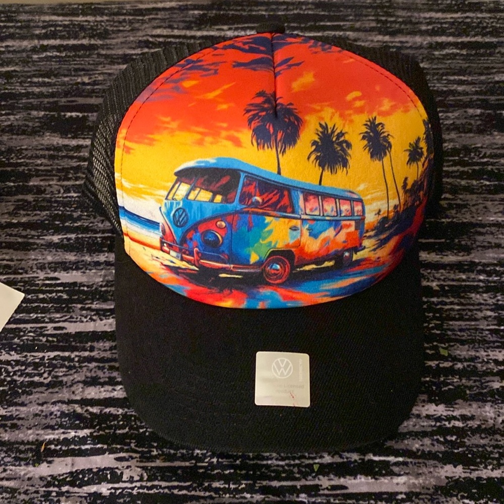 Volkswagen vintage van hat
